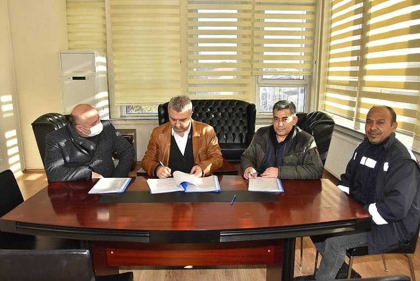 Malkara Belediyesi Toplu S&ouml;zleşme İmzaladı