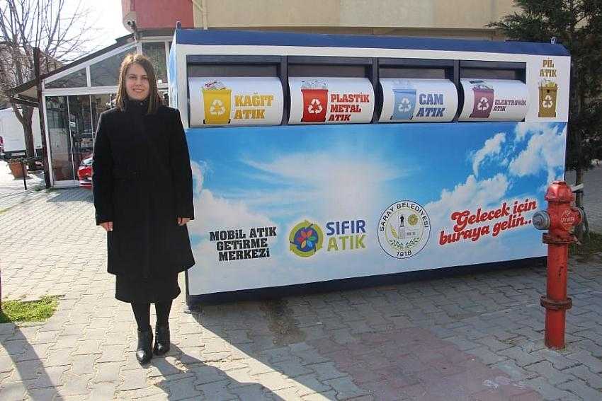 Saray'a Mobill Atık Merkezi