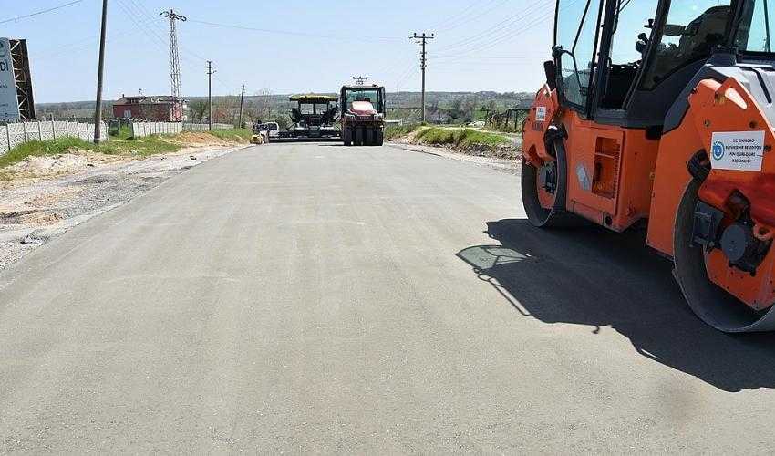 ATAT&Uuml;RK VE 1 KASIM CADDELERİNDEKİ SBB BETON YOL &Ccedil;ALIŞMALARI TAMAMLANDI