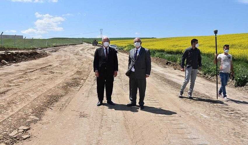 &Ccedil;ORLU KARATEPE KATI ATIK ENTEGRE TESİSİ YOLUNUN YAPIM &Ccedil;ALIŞMALARI BAŞLADI