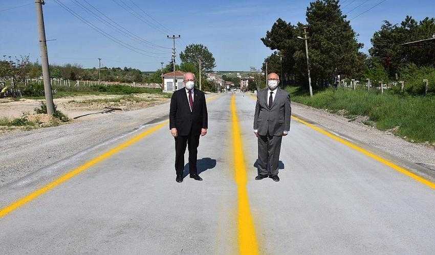 SARAY İL&Ccedil;ESİ ATAT&Uuml;RK VE 1 KASIM CADDELERİNDE &Uuml;STYAPI &Ccedil;ALIŞMALARI TAMAMLANDI