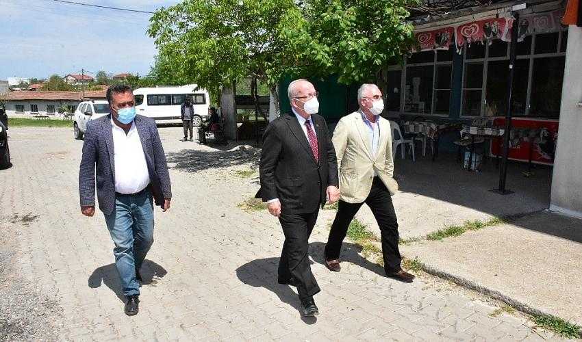 BAŞKAN ALBAYRAK HAYRABOLU'DA İNCELEMELERDE BULUNDU