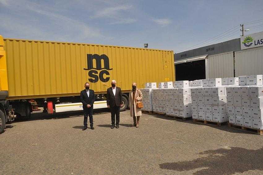 ERGENE BELEDİYESİNE ERZAK DESTEĞİ