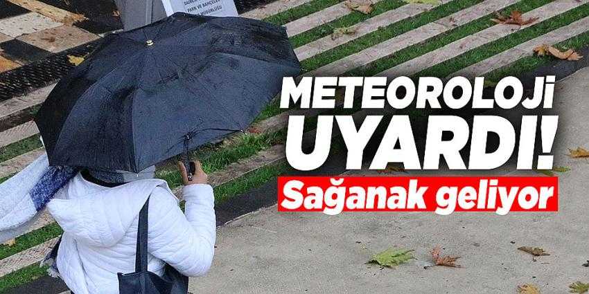 Tekirdağ'a Sağanak Geliyor 