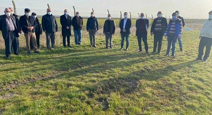 TEKİRDAĞ'DA &Ccedil;İFT&Ccedil;İLERDEN YOK ETMEYİN TEPKİSİ