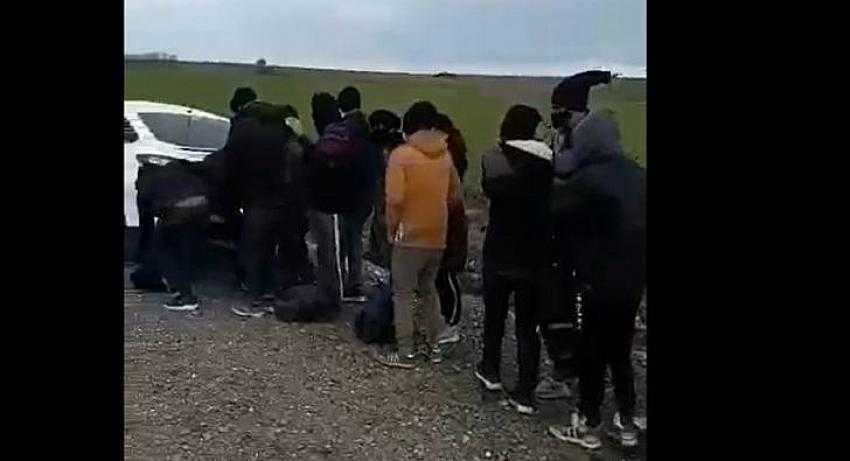 Tekirdağ'da Ka&ccedil;ak Sığınmacılar Yakalandı