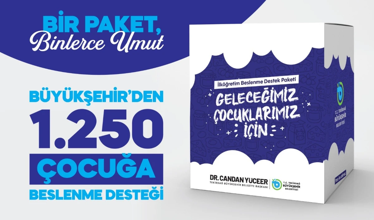 BİR PAKET, BİNLERCE UMUT: B&Uuml;Y&Uuml;KŞEHİR&rsquo;DEN BİN 250 &Ccedil;OCUĞA BESLENME DESTEĞİ