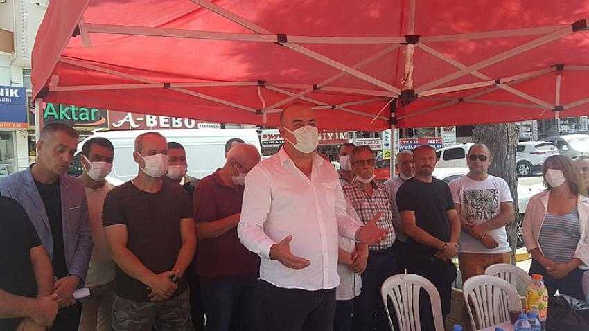 12 G&Uuml;VENLİK PERSONELİ; HAKKIMIZI ARADIK, İŞSİZ KALDIK!