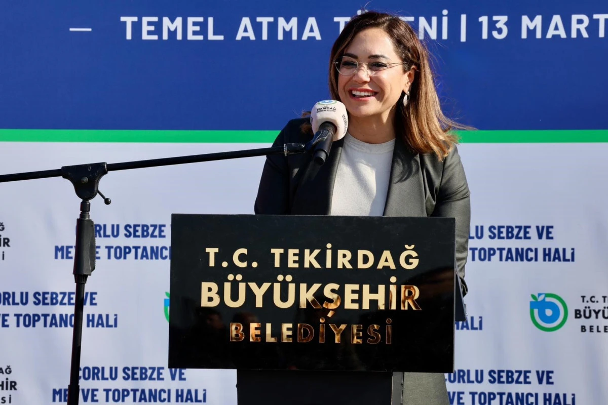 &Ccedil;ORLU&rsquo;YA MODERN HAL YATIRIMI TEMEL ATILDI