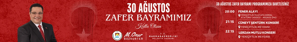 Marmaraereğlisi 30 Ağustos Zafer Bayramı