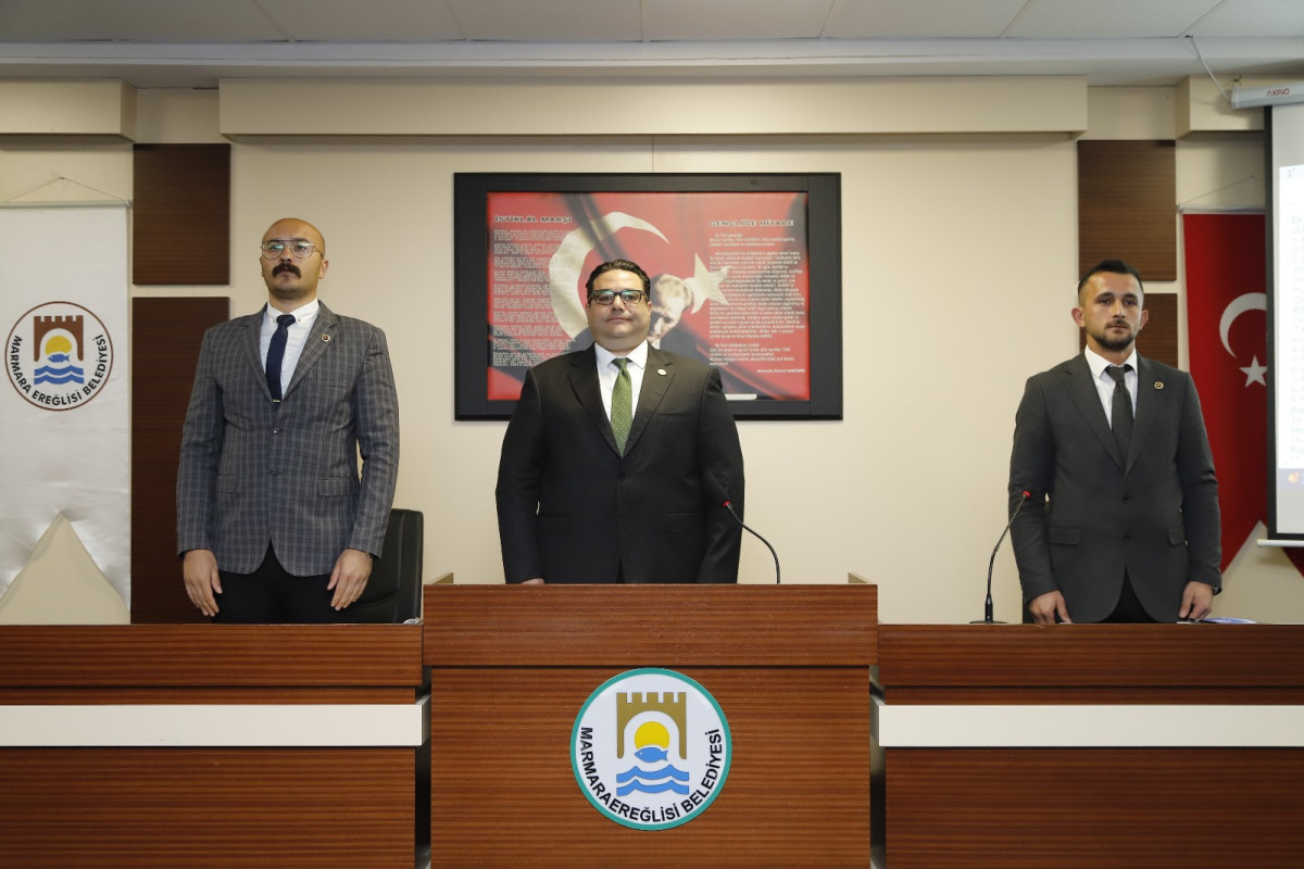 MARMARAEREĞLİSİ BELEDİYESİ&rsquo;NİN YENİ D&Ouml;NEM İLK MECLİS TOPLANTISI GER&Ccedil;EKLEŞTİ