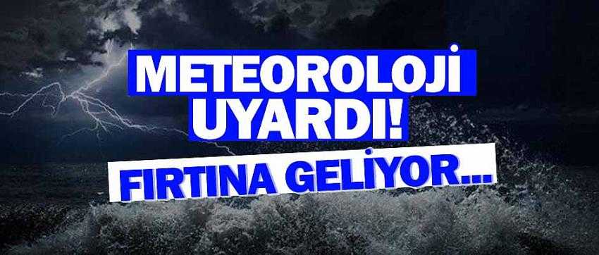 TEKİRDAĞ 3 G&Uuml;N FIRTINALI GE&Ccedil;ECEK