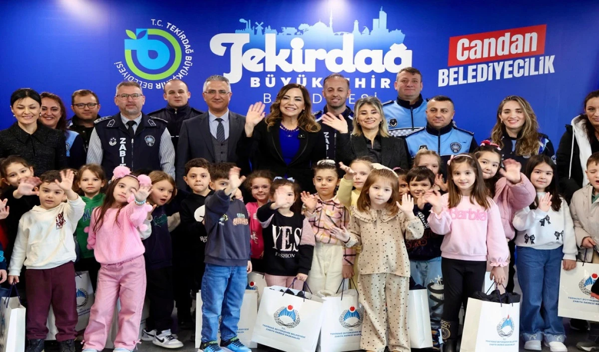 MİNİKLERDEN ZABITAYA YAKIN MARKAJ  HEM &Ouml;ĞRENDİLER HEM EĞLENDİLER