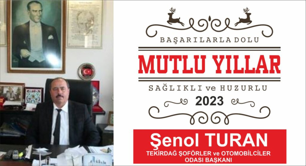 Şenol Turan Yeni Yıl Mesajı