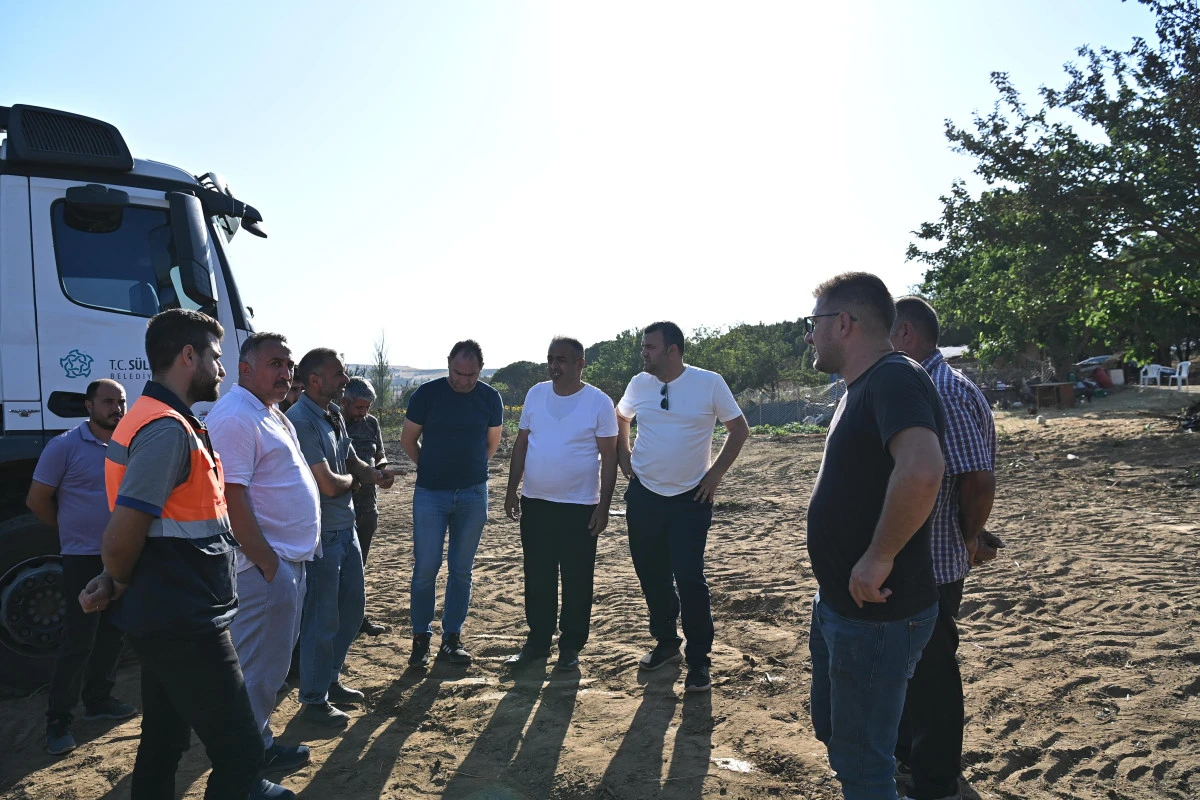 S&uuml;leymanpaşa Belediyesi Yangın Mağduru Aileye Destek Oldu