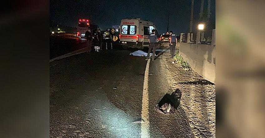 &Ccedil;ARPIP KA&Ccedil;TI GEN&Ccedil; ADAM OLAY YERİNDE HAYATINI KAYBETTİ