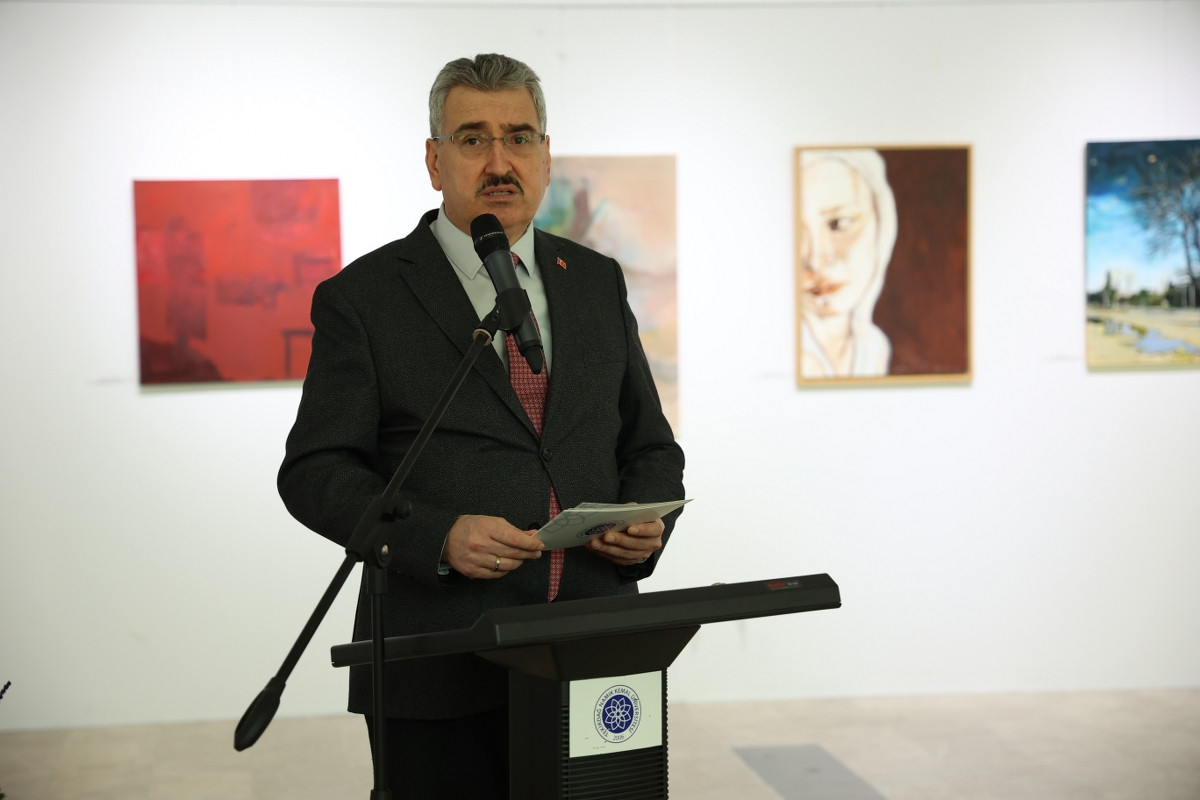 TEKİRDAĞ NK&Uuml;&rsquo;DE &ldquo;8 MART D&Uuml;NYA KADINLAR G&Uuml;N&Uuml; SANAT&Ccedil;I KADIN AKADEMİSYENLER SERGİSİ&rdquo; A&Ccedil;ILDI