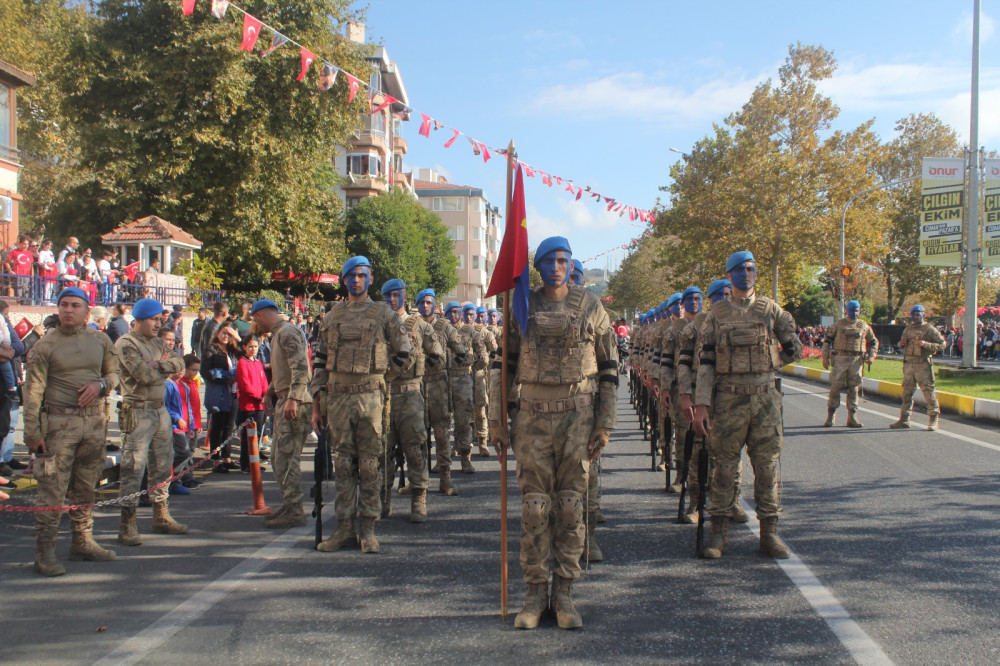Tekirdağ&rsquo;da 29 Ekim Cumhuriyet Bayramı b&uuml;y&uuml;k bir coşkuyla kutladı.