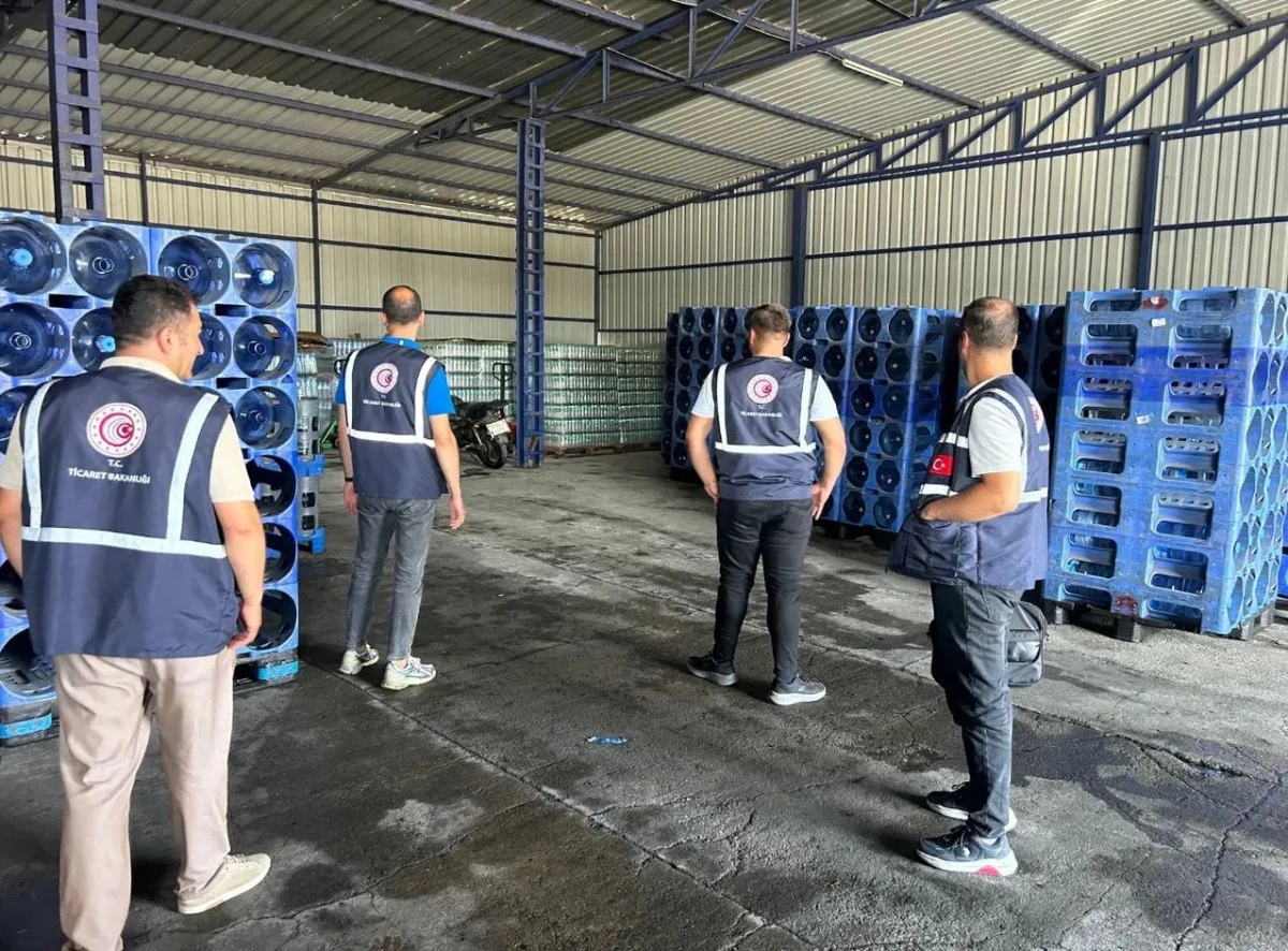 Tekirdağ&rsquo;da Suyu Fahiş Fiyatla Satan Marketlere Denetim!