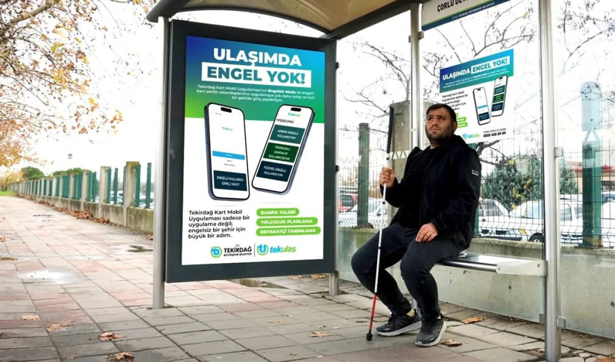 Tekirdağ&rsquo;da Ulaşımda Engelsiz D&ouml;nem: Mobil Uygulamayla Şof&ouml;re Anında Erişim