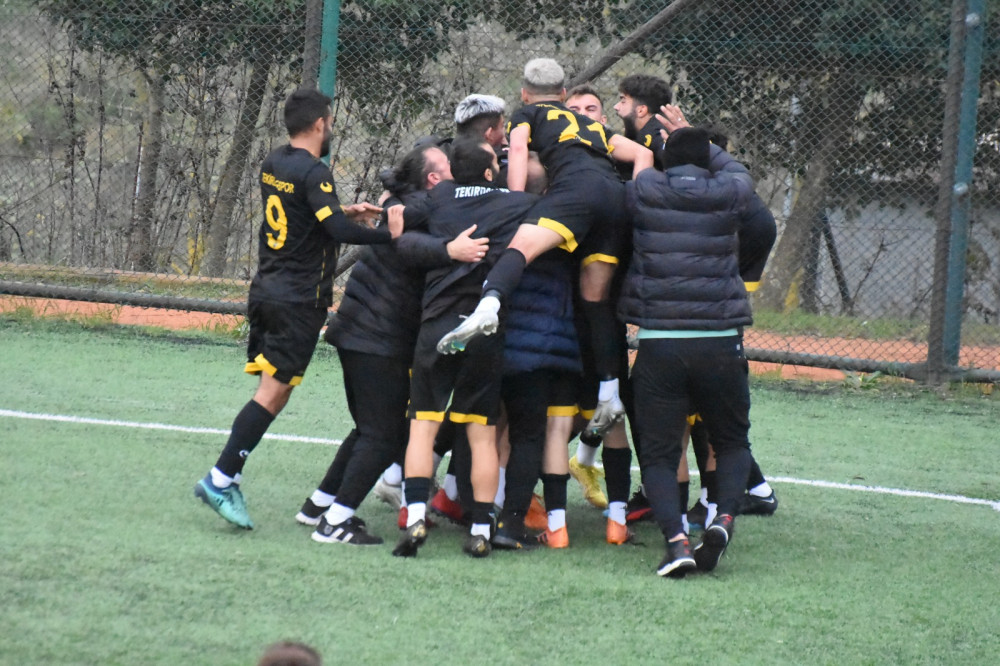 Tekirdağspor Uzatmalarda G&uuml;ld&uuml;