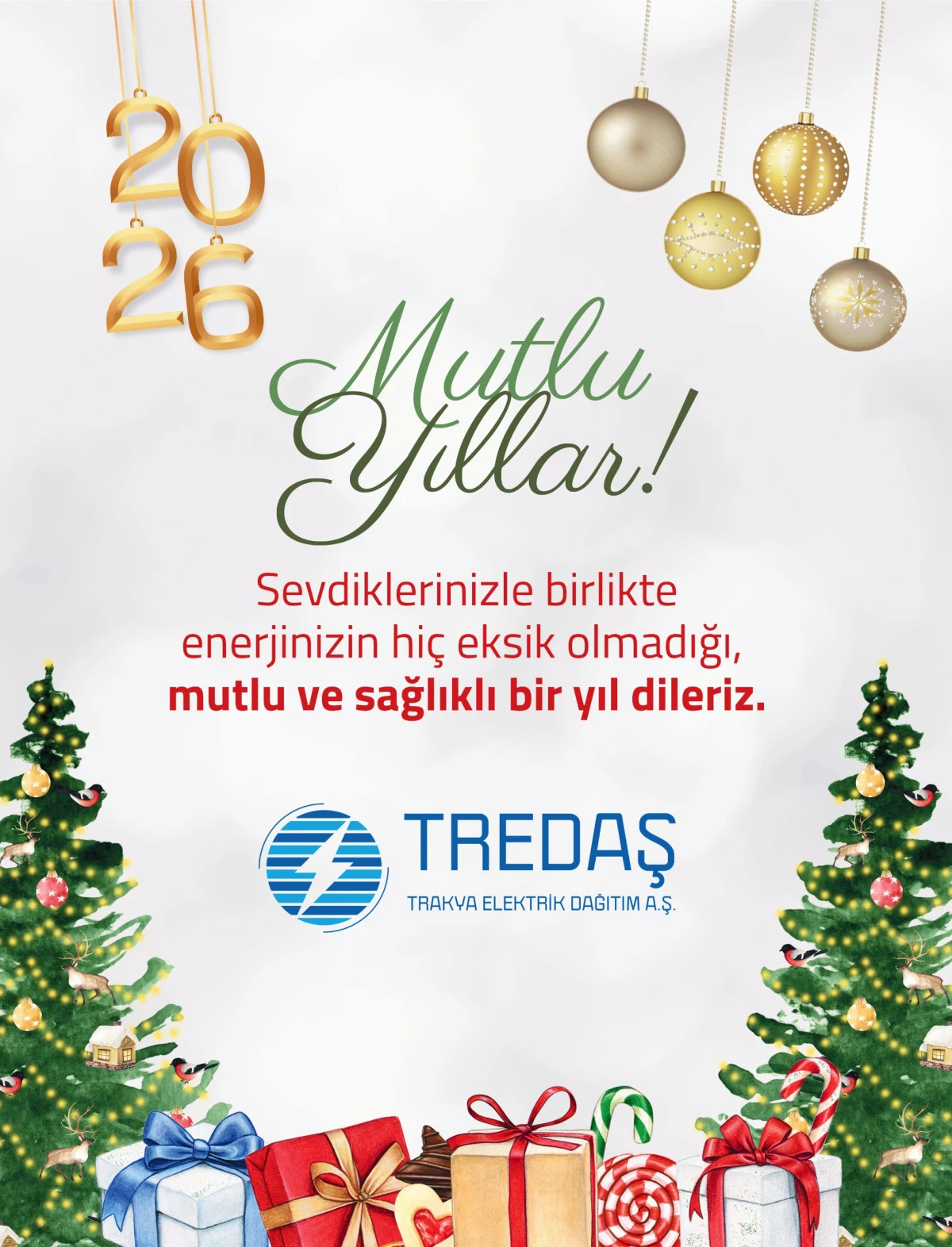 TREDAŞ YENİ YIL MESAJI