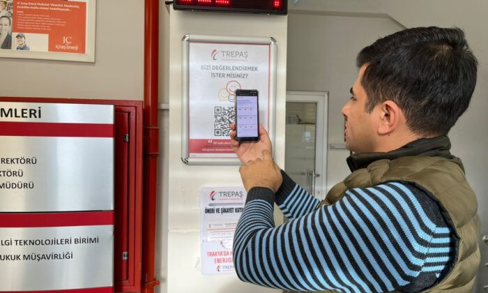 TREDAŞ&rsquo;TAN QR KOD UYGULAMASI