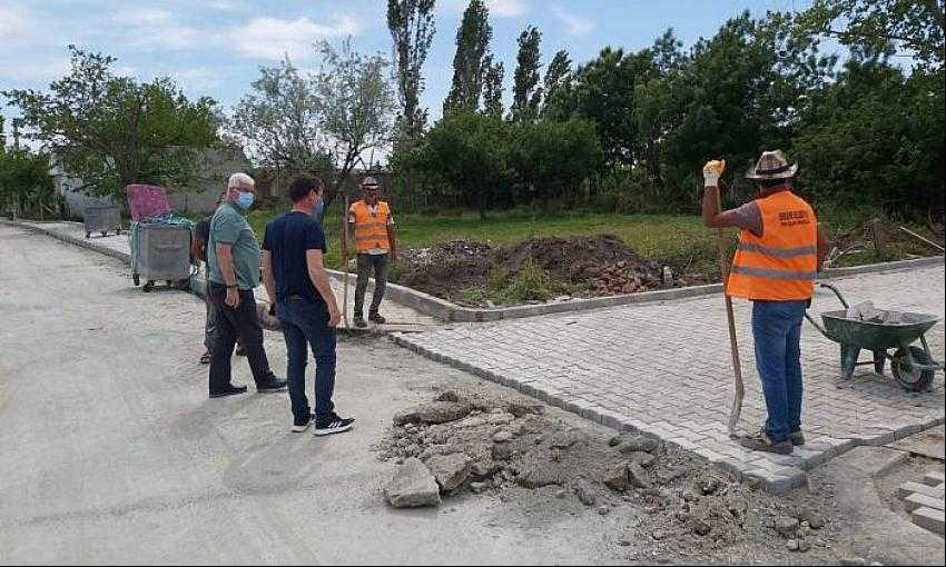 ERGENE KİLİT TAŞ &Ccedil;ALIŞMALARINA DEVAM EDİYOR