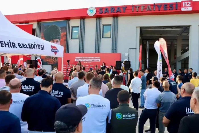  SARAY İTFAİYE İSTASYONU A&Ccedil;ILIŞ T&Ouml;RENİ