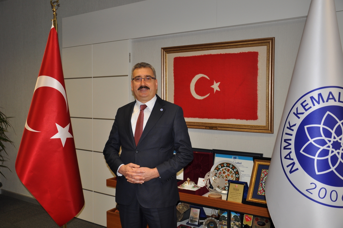 NKÜ Rektörü Prof. Dr. Mümin ŞAHİN’in ‘10 Ocak Çalışan G